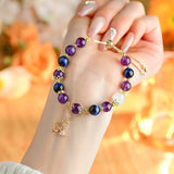 Celestial Sagittarius Amethyst Arrow Bracelet