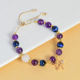 Celestial Sagittarius Amethyst Arrow Bracelet