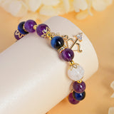 Celestial Sagittarius Amethyst Arrow Bracelet