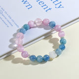 Celestial Libra Harmony Dream Bracelet: Rose Quartz, Kyanite & Kunzite