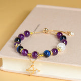 Celestial Sagittarius Amethyst Arrow Bracelet