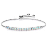 Opal Sparkle Slider Bracelet