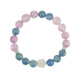 Celestial Libra Harmony Dream Bracelet: Rose Quartz, Kyanite & Kunzite