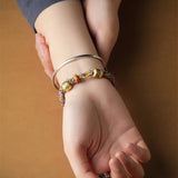 Tibetan Six-Syllable Mantra Braided Bracelet