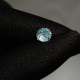 Mint Fireworks Zircon Stud Earrings