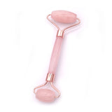 Rose Quartz Facial Roller and Guasha Massage Set - Unveil Your Inner Glow