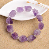 Super Inspiration Amethyst Free Form Irregular Bracelet