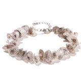 Earth Power Natural Herkimer Diamond Handmade Bracelet