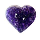 Heart-shaped Amethyst Stone